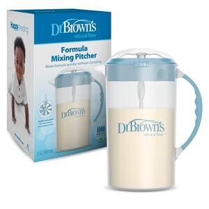 Dr. Brown's Baby Formula Mixing Pitcher Locking Lid 32oz BPA Free